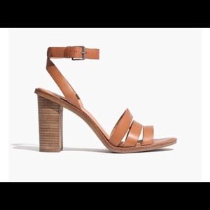 Madewell Adler High-Heeled Sandals, Size 9.5